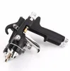 SAT1189 free shipping double nozzle spray gun for painting cars gravity feeding needle high pressure furniture spray gun