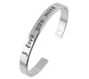 I Love You More Bracelet Couple Heart-shaped Bracelet