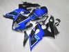 Kit carena più venduto per stampaggio a iniezione per Suzuki GSXR1000 05 06 set carene blu nere GSXR1000 2005 2006 OT15