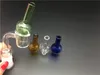 Universal Colored glass bubble carb cap round ball dome for XL thick Quartz thermal banger Nails glass water pipes, dab oil rigs