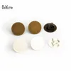 BoYuTe, 100 Uds., 12MM, ajuste de Base de cabujón, Clips de cierre de cuerda para el cabello, bandeja de bisel, componentes de hallazgos de joyería Diy