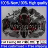 Body Bodywork for Suzuki Hayabusa GSXR 1300 02 03 04 05 05 06 07 07 15LQ GSX R1300 GSXR-1300 GSXR-1300 GSXR1300 96 97 98 99 00 01 New Red Black Fairing Kit