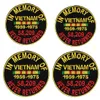 Low With In Memory Of Vietnam Round Patch Can Customise Any Logo you need Iron Backing296U