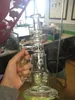 Новый дизайн стекла Bongs Австралия Бесплатная доставка Толстые Инлайн Проц Курение нефтяных вышек стекла Ресайклер Bongs льда Catcher воды Трубы Кальяны