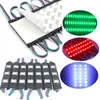 SMD5050 Led Module Light 3LED Nero RGB Iniezione luci posteriori con lente DC12V Impermeabile IP65 Moduli Lampada per lettere Pubblicità