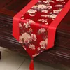 Haute Qualité Allonger Patchwork Jacquard Chemin De Table De Luxe Mode Simple Table Basse Tissu Table À Manger Tapis De Protection Coussinets 230x33 cm