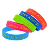 1pc Latex Allergy Silicone Rubber Armband för barn Perfekt att använda i skolan eller utomhusaktiviteter