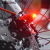 بالجملة- دراجة مكابرة للدراجة الخفيفة سلامة الدراجة تحذير LED ضوء طي MTB ركوب الدراجات مناسبة لمكابح V التحكم التلقائي