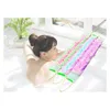 Bath Brushes, Sponges & Scrubbers Wholesale-Nylon Towel Wash Exfoliating Shower Long Brush Towels Mesh Sponge For Body Back Bathroom Accesso