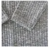 Großhandel - Cold Shoulder Thermal Top 2016 Neues graues schlichtes Ausschnitt-Rundhals-Mode-Baumwollhemd Pullover Neckholder-Top
