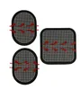 Toppkvalitet 300st 100 Sets Slimm Gel Pads Ersättare AB Flex Belt Abdominal Toning Pro Go System 1 Set 34560019