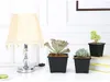 Wholesale Black Square Nursery Garden Succulent pots for Indoor Room Bonsai Planting mini flower pot supplies various style pots option