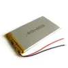 Modell 405085 3.7V 2300mAh Li Polymer Litium Uppladdningsbart batteri Högkapacitetsceller för DVD-kudde GPS-kraftkamera E-böcker-inspelare