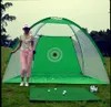 Hele draagbare buiten indoor golf oefening nets golfbal netten swing kooi training hulpmiddel accessoires zwart groen net3586155