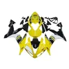 3 Gratis presenter Kompletta Fairings för Yamaha YZF 1000 YZF R12004 2005 2006 Injektion Plast Motorcykel Full Fairing Kit Gul Svart BB12