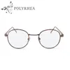 Optical Bril Frame Super Light-Gewicht Vintage Ronde Originele Clear Lens Merk Designer Mannen Vrouwen Brillen met Doos