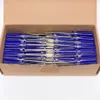 PVC Blue Handle 130mm 3.0 Phillips Skruvmejsel PH0 Skruvmejsel För Toy DIY Reparationsverktyg 200PCS / Lot