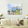 Large Landscapes Oil Paintings Raoul Dufy La Promenade Des Anglais Modern Art Canvas Picture for Wall Decor Hand Painted Frameless