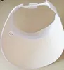 Large brim mesh clip on visors sun caps sport hat for women free shipping