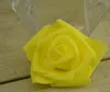 7 cm Espuma Artificial Rosas Flores Para el Hogar Decoración de Boda Scrapbooking PE Cabezas de Flores Bolas de Besos Multi Color G57