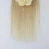 Équipes de vente professionnelles Extensions de bande de cheveux d'armure de cheveux humains Extensions de cheveux blonds de 14 à 24 pouces Toupet pour femmes