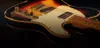 MasterBuilt Andy Summers 3 Tone Sunburst Relic Tele Electric Guitar Body, cuello de arce, Pickup de Humbucker, Whie PickGuard, Sintonizadores vintage