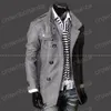 Fashion Stylish Men's Trench Coat, Winter Jacket ,mens mid-long slim Double Breasted Coat ,Overcoat woolen Outerwear M-XXXL NEW ARRIVE!hight