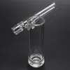 New Shot Glass Taster Combo Glass Hand Pipe For Taking a Shot and a Hit Glass Steamroller