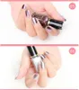 12 colors 6ml Mirror Effect Chrome metal mirror Nail Art Varnish Polishn stock DHL shipping