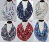 Factory Direct Sale Animal Print Voile Cotton Scarf all Kinds of Puppy Dog Print Scarf Fashion Scaves Towel Women Scarfs