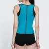 Wholesale- plus size women sweat enhancing waist cincher corset workout waist trainer sauna suit sexy vest body sexy top E12