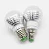 E27 E14 wechselbare RGB Magic 3W LED-Glühlampenlampen 85-265V 110V 220V LED-Lichtstrahler + IR-Fernbedienung
