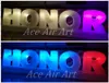 Color Changable Rgb Lighted Long Custom Inflatable Letter For Party Decorations Offered By Ace Air Art