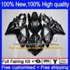 Injektion för Honda CBR1000RR 2004 2005 1000RR 1000 RR CBR1000 04 05 Fairing Kit Gratis frakt A516