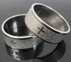 Herrkvinnor Etch Christian Serenity Prayer Rostfritt stål Ring Silver Fashion Smyckeband Ring Storlek 8 till 121018385