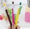 6 Designs Cute Cartoon Kawaii Novelty Ballpoint Pennor Lovely Cat Bird Ball Pen Koreanska Stationery G649