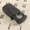 30x Pull Type Eye Glass Magnifier Jewelers Loupe Jewelery Magnifing LED Light231R