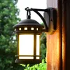 유럽 ​​스타일 야외 벽 램프 방수 안뜰 조명 원래 야외 조명 발코니 벽 복도 계단 벽 빛
