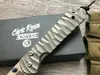 FREE SHIPPING 8.5'' Chris Reeve New CNC D2 Blade Sebenza 21 Style Full TC4 TITANIUM Handle Folding knife DF05