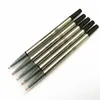 Livraison gratuite 10 Pcs/lot 0.5mm stylo à bille recharge conception bonne qualité noir stylo à bille recharge d'encre pour cadeau école bureau fournisseurs