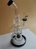 2016 toro FTK Klein glass bongs Fab eggo klein rig recycler glass water pipes oil rigs Hookahs 14.4mm female joint torus Thick glass