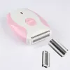 KLT-518 Uppladdningsbar Lady Shaver Hårborttagning Clipper Kvinna Epilator Elektrisk rakning Skracering Razor Depilation Remover