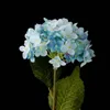 Artificial Hydrangea Flower Fake Silk Single Hydrangeas multi Colors for Wedding Centerpieces Home Party Decorative Flowers