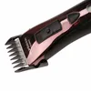 FLYCO профессиональный нержавеющей стали триммеры водонепроницаемый электрические машинки для стрижки волос для мужчин с LED шоу резки FC5902