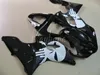 Motorcykelmässa för Yamaha YZFR1 2000 2001 White Black Motorcycle Fairings Set YZF R1 00 01 IT04