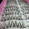 Mode 10 par naturliga svart långa korsbik falska ögonfransar fest ögonmakeup kosmetiska verktyg för lady kvinnor stor försäljning