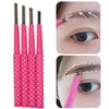 Wholesale 10 Sets Eyebrow Pencil 5 Colors and Eyebrow Stencils 3 Shapes Automatic Eyebrow Liner Long Lasting Waterproof Durable