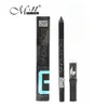 Zwarte eyeliner potlood waterdichte wenkbrauw pen make-up schoonheid comestics oog voering ogen make-up met potloodslijper