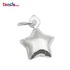 Beadsnice-Geschenke für beste Freunde, Sterlingsilber, Stern-Charm, Stern-Anhänger, Mini-Stern-Charm, Schmuckherstellung, ID 35640