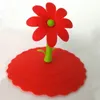 Sunflower Silicone Cup Deksel Creative Cartoon Tree Leakproof Cup Cover Eco-vriendelijke Waterdichte Mok Cap 5 kleuren